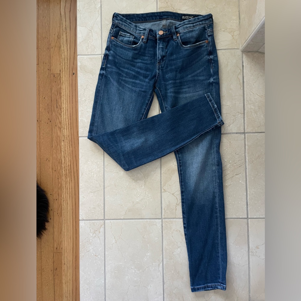 Blank NYC Women’s Dark Blue Straight Jeans